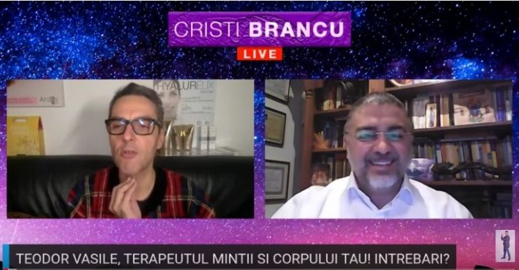 Emisiune online - Dr. Teodor Vasile, terapeutul mintii si corpului tau!
